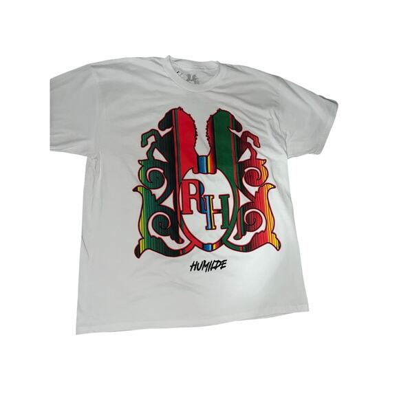 Rancho humilde Other - Rancho Humilde "Humble" Crest Logo T-Shirt - Authentic Urban/Regional Mexican